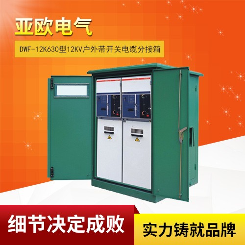 DWF-12k630型12Kv户外带开关电缆分接箱